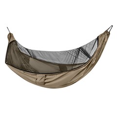 TigerWood Dragonfly V2 Long Pocket Ultra-light Hammock Desert - with mosquito net