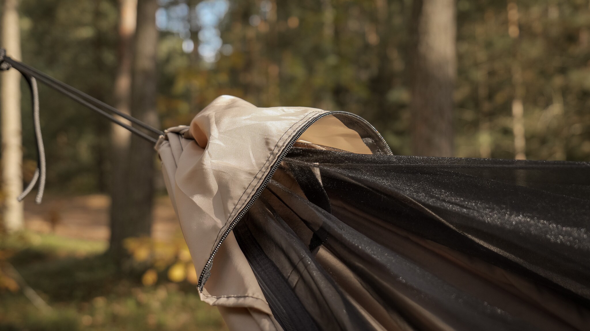 TigerWood Dragonfly V1 Pocket Hammock with Mosquito Net - Desert