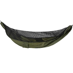 TigerWood Dragonfly V2 Long Double Zip Ultra-Light Hammock Green - with mosquito net