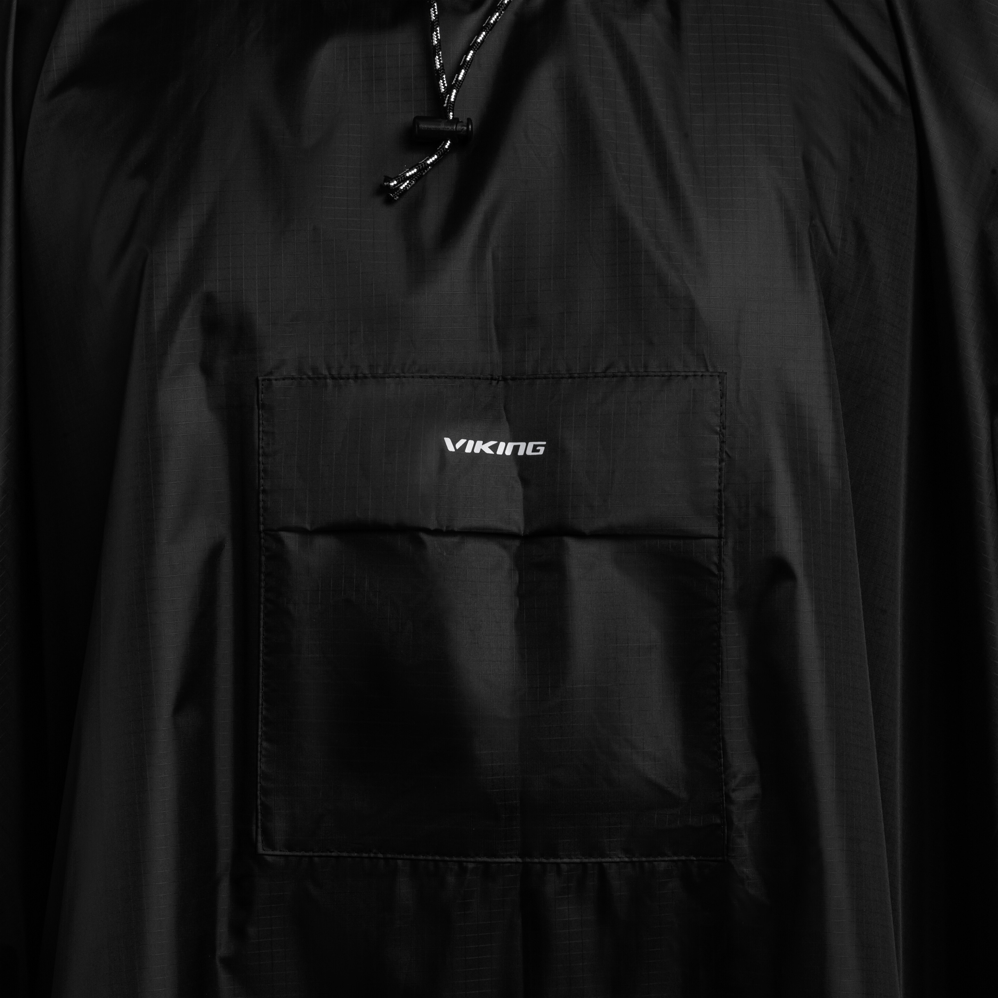 Viking Vesper Poncho - Black