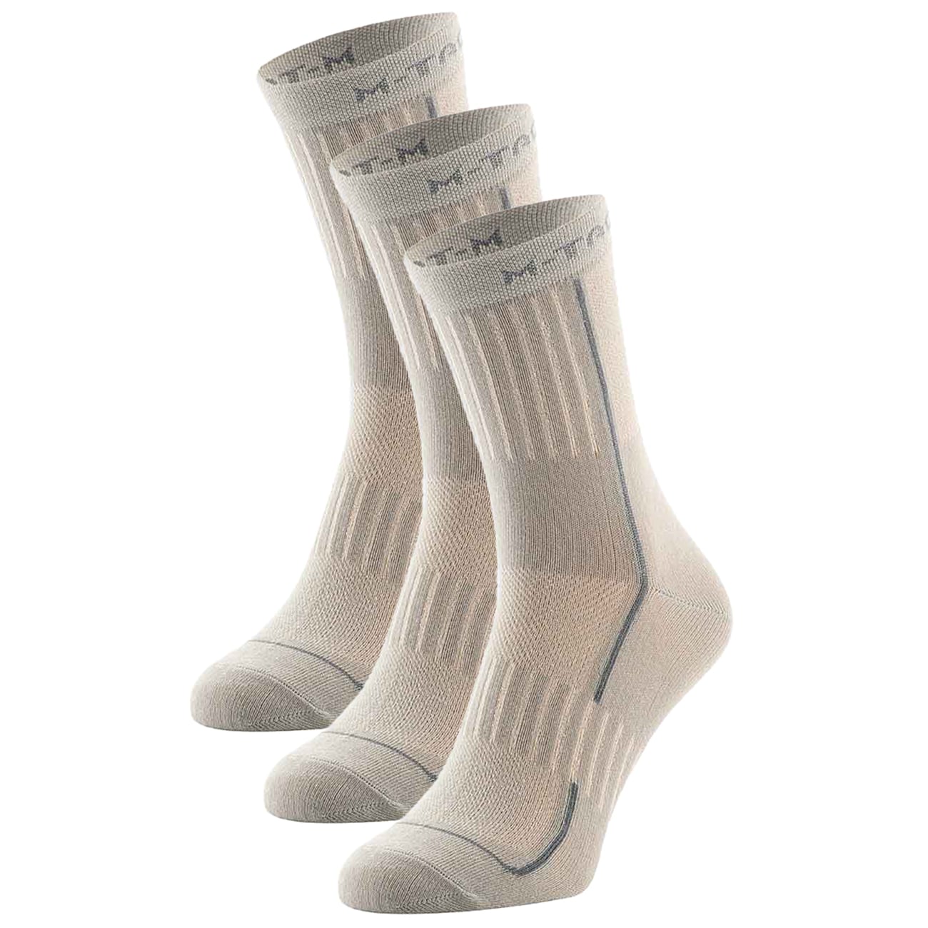 M-Tac Mk.3 Socks Light Grey - 3 pairs