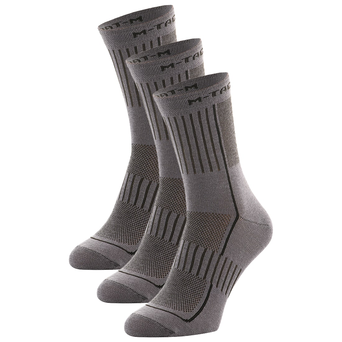 M-Tac Mk.3 Socks Dark Grey - 3 pairs