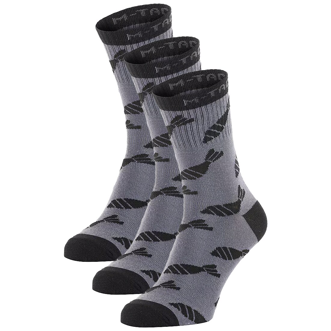 M-Tac MK.3 Mortar Bombs 3 pairs Socks - Dark Grey