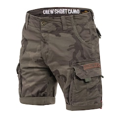 Alpha Industries Crew Short - Dark Olive Camo