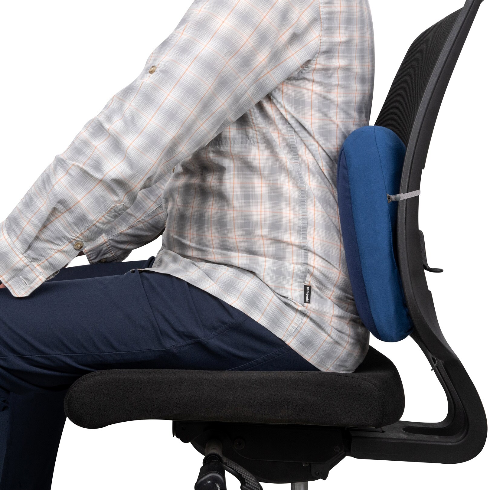 Sea To Summit Aeros Premium Lumbar Support Pillow - Navy Blue