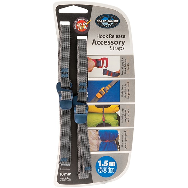 Sea To Summit Attachment Straps with hooks 1.5 m x 10 mm