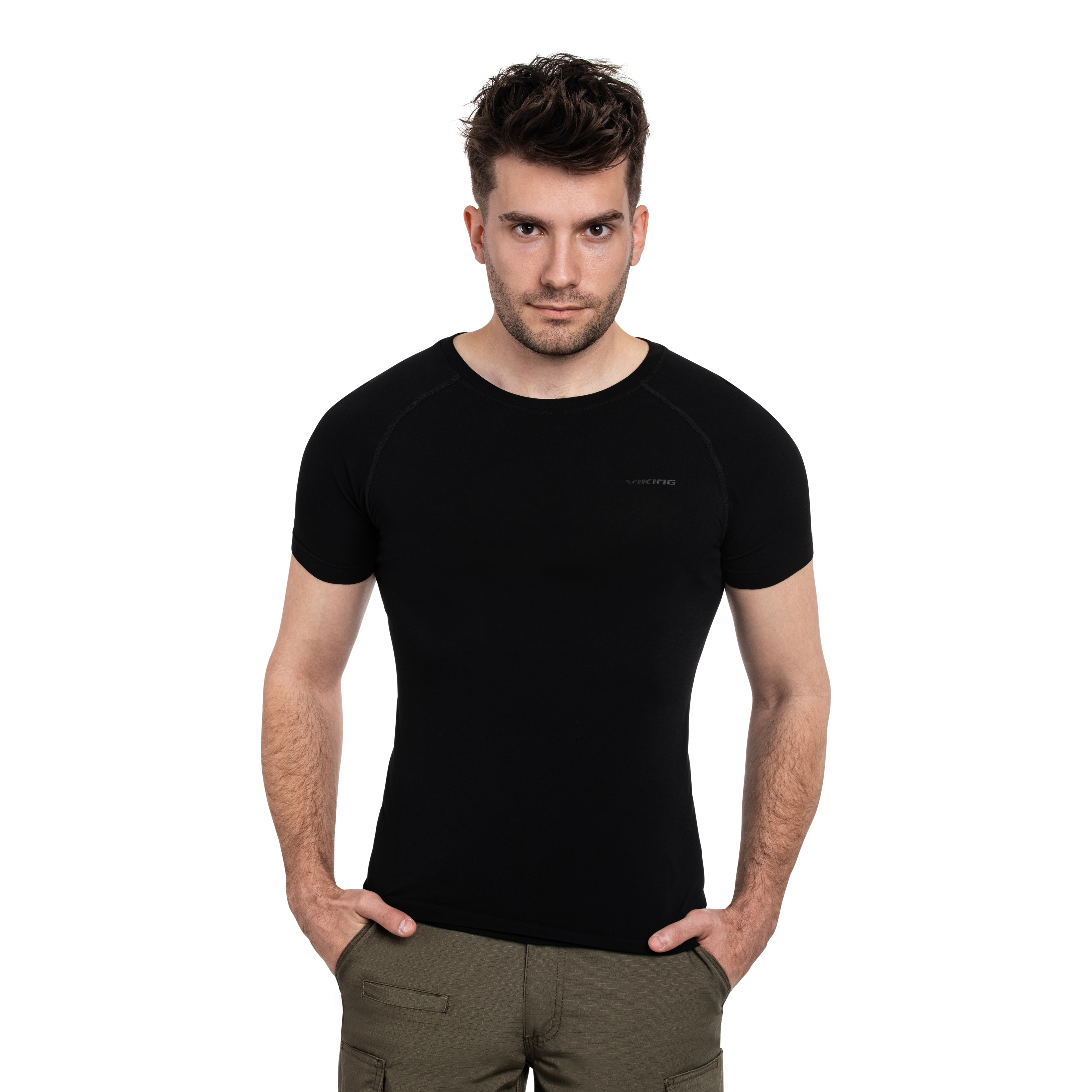 Viking Lockness Bamboo T-Shirt - Black