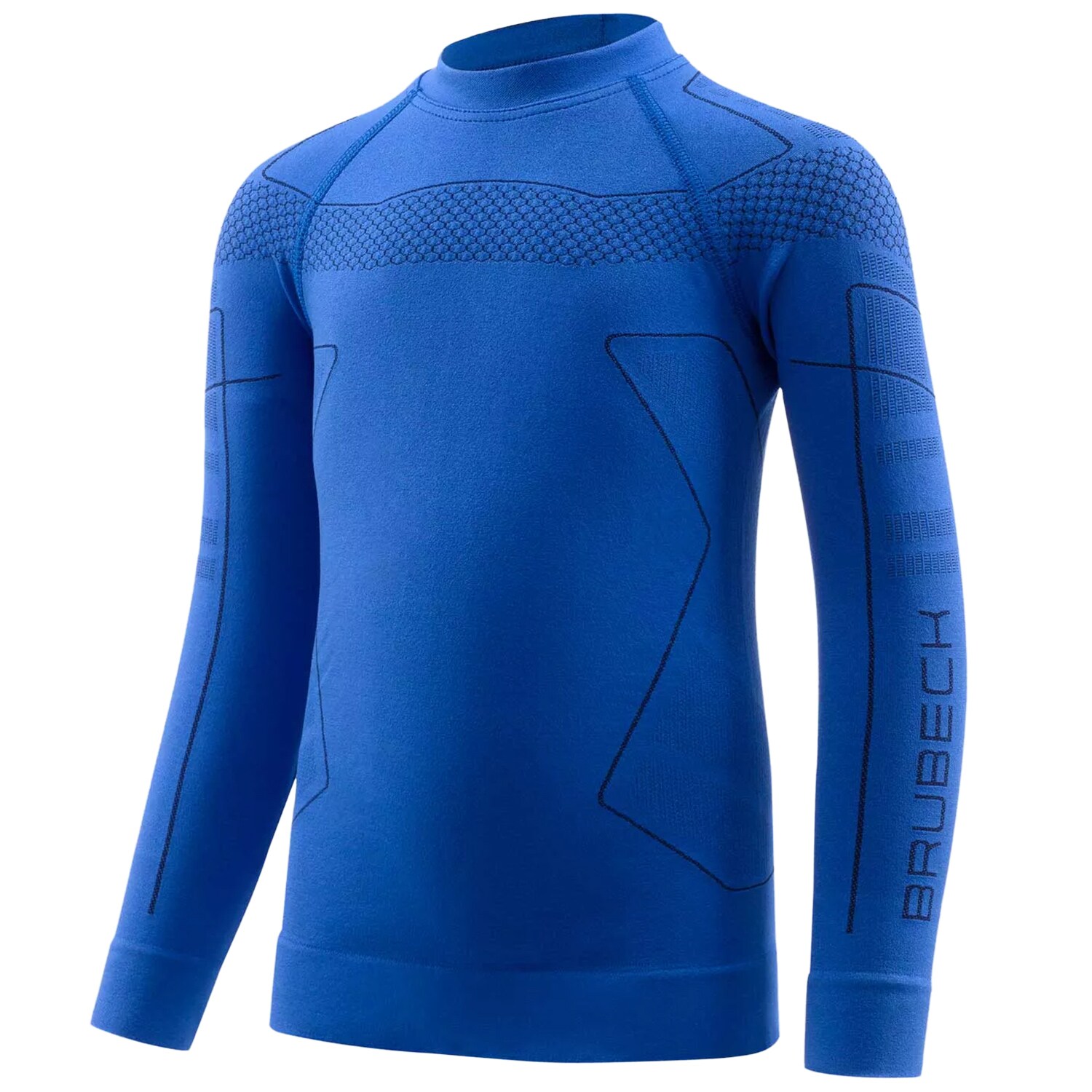 Brubeck Thermo Kids Thermal Top - Blue