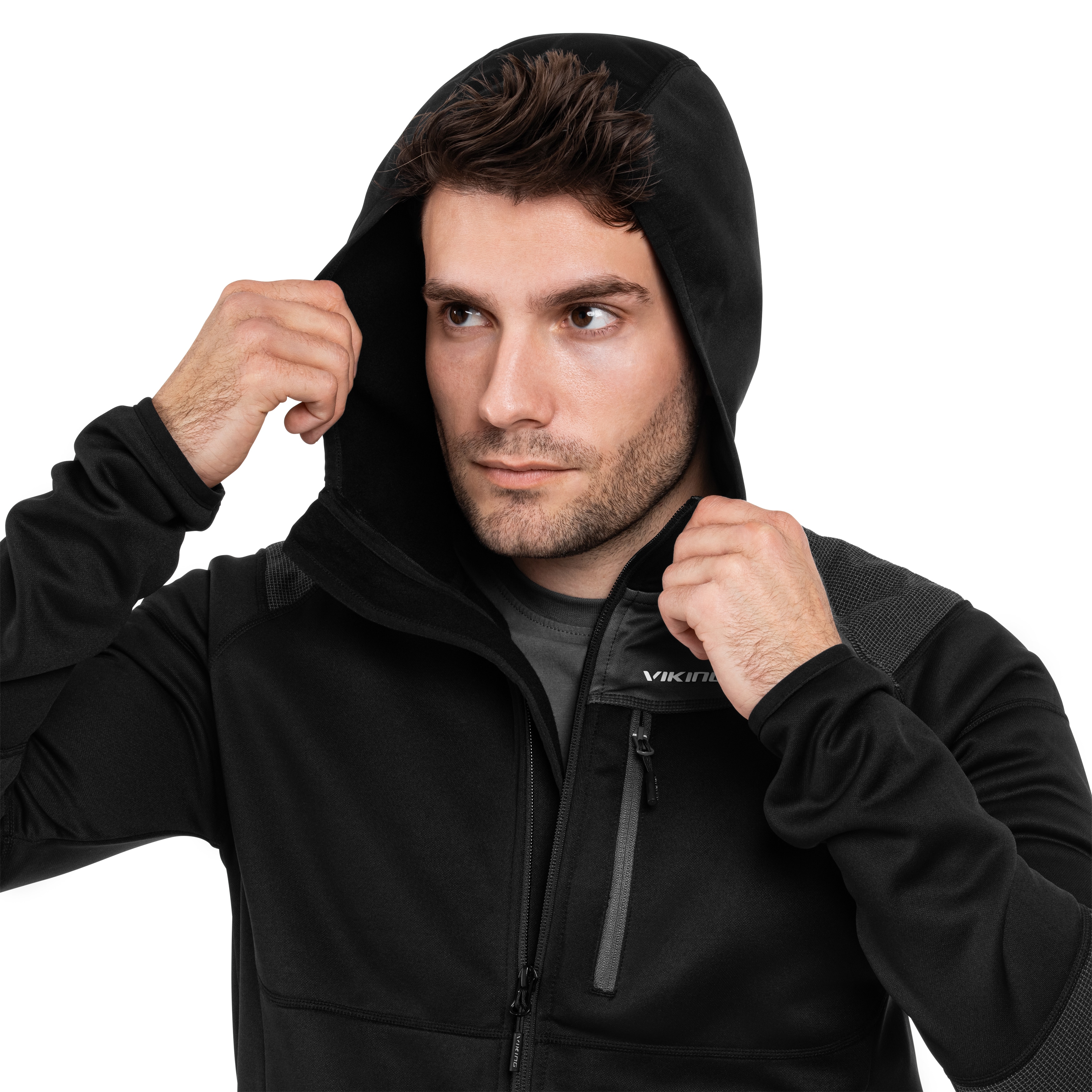 Viking Yosemite Hoodie Man - Black