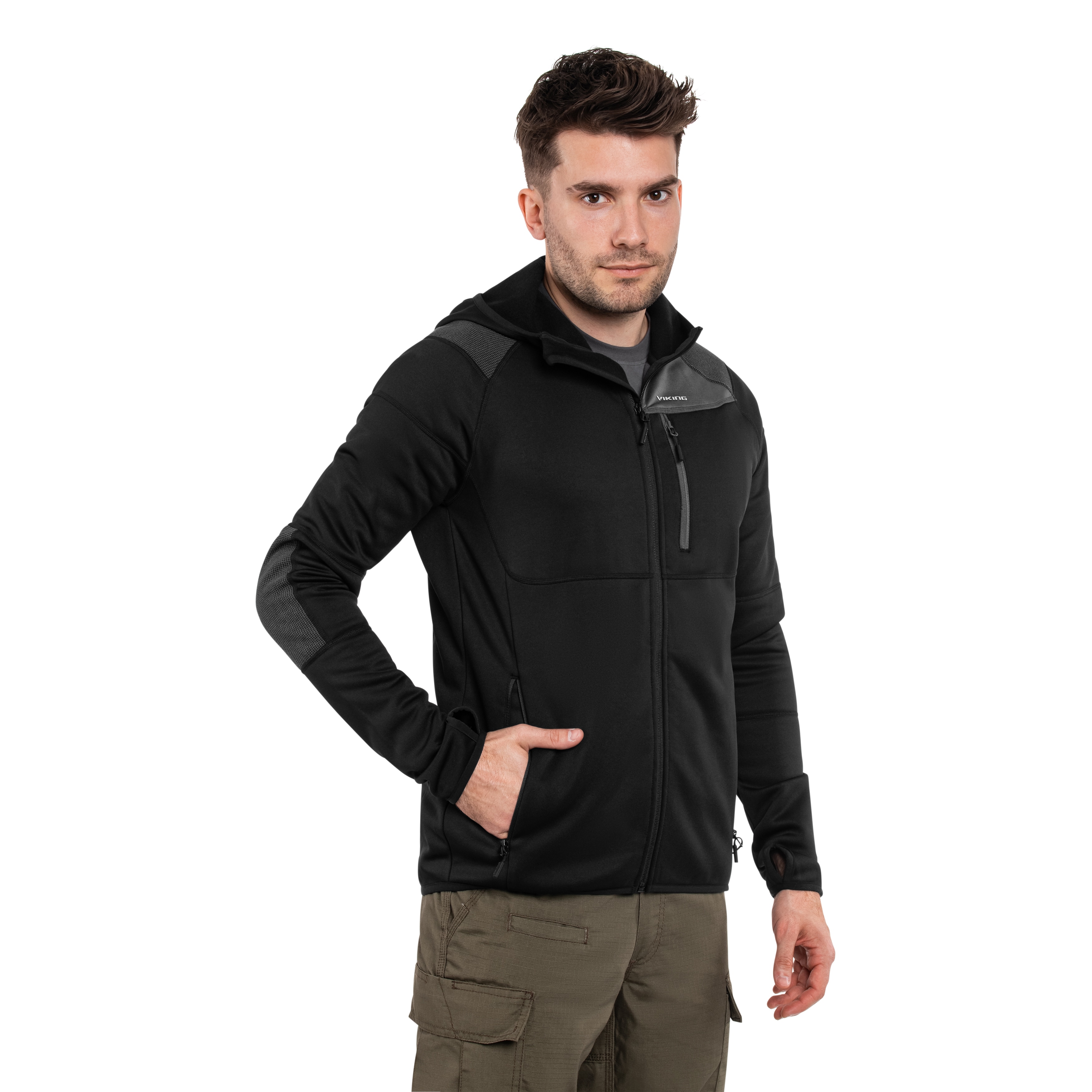 Viking Yosemite Hoodie Man - Black