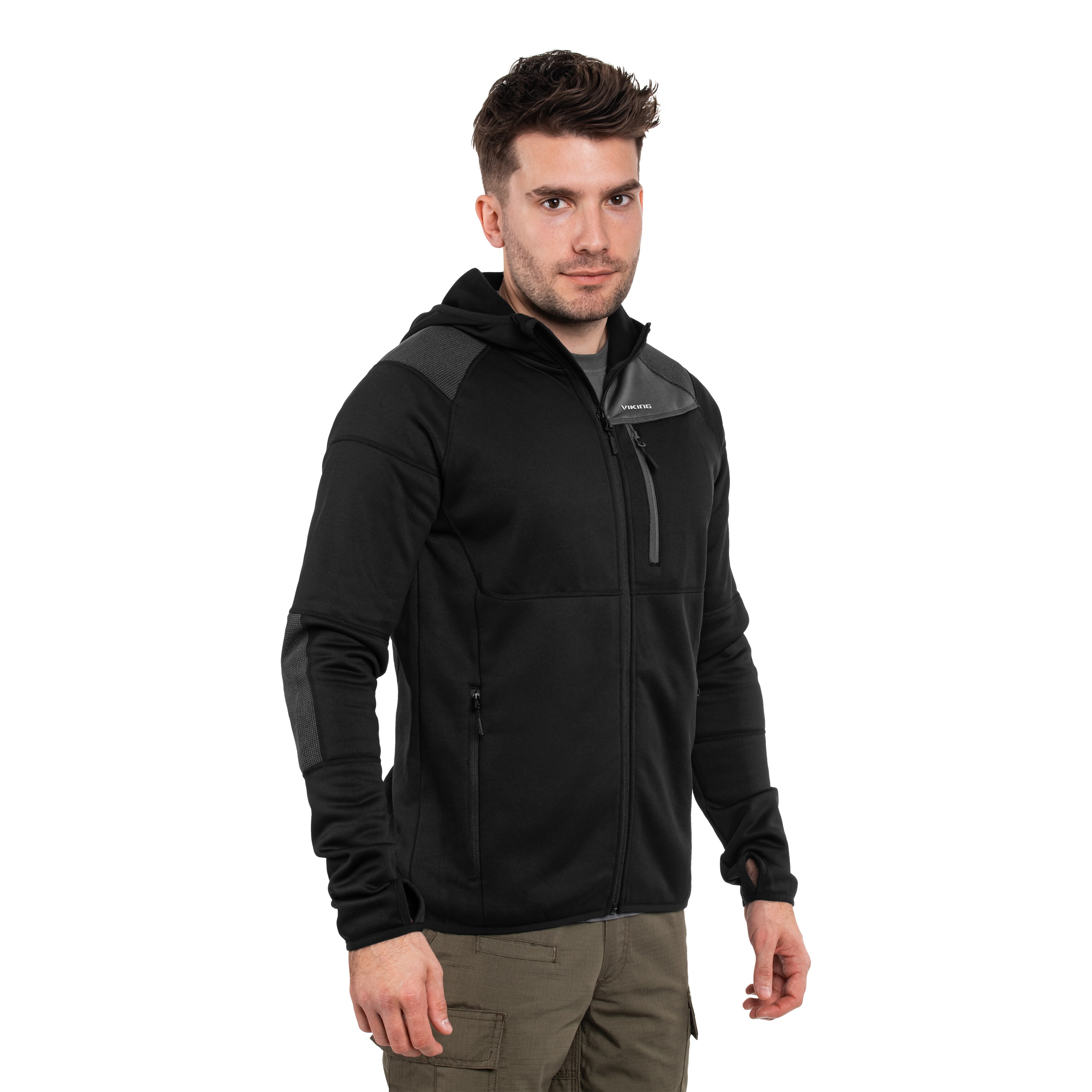 Viking Yosemite Hoodie Man - Black
