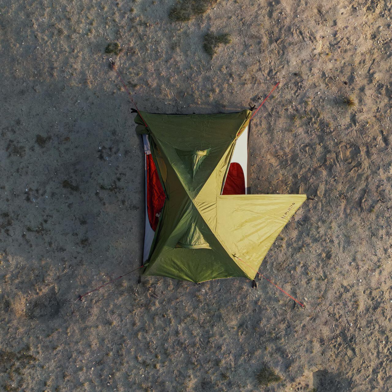 Alpinus Velebit 3 ALU 3-person Tent - Green