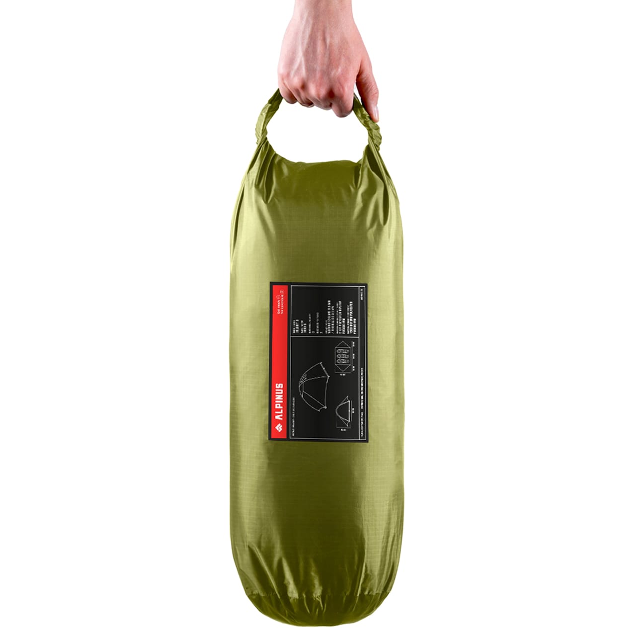 Alpinus Velebit 3 3-person Tent - Green