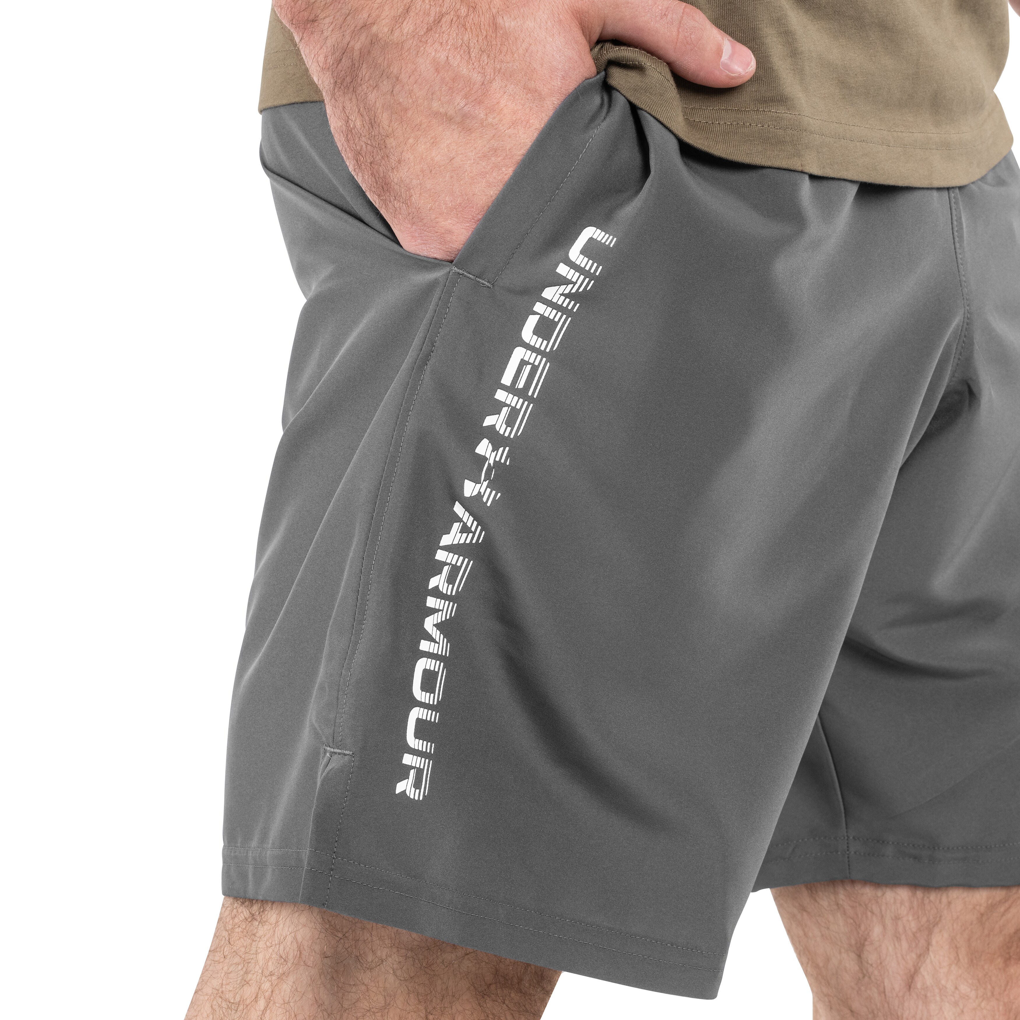 Under Armor UA Tech Woven Wordmark Shorts - Grey
