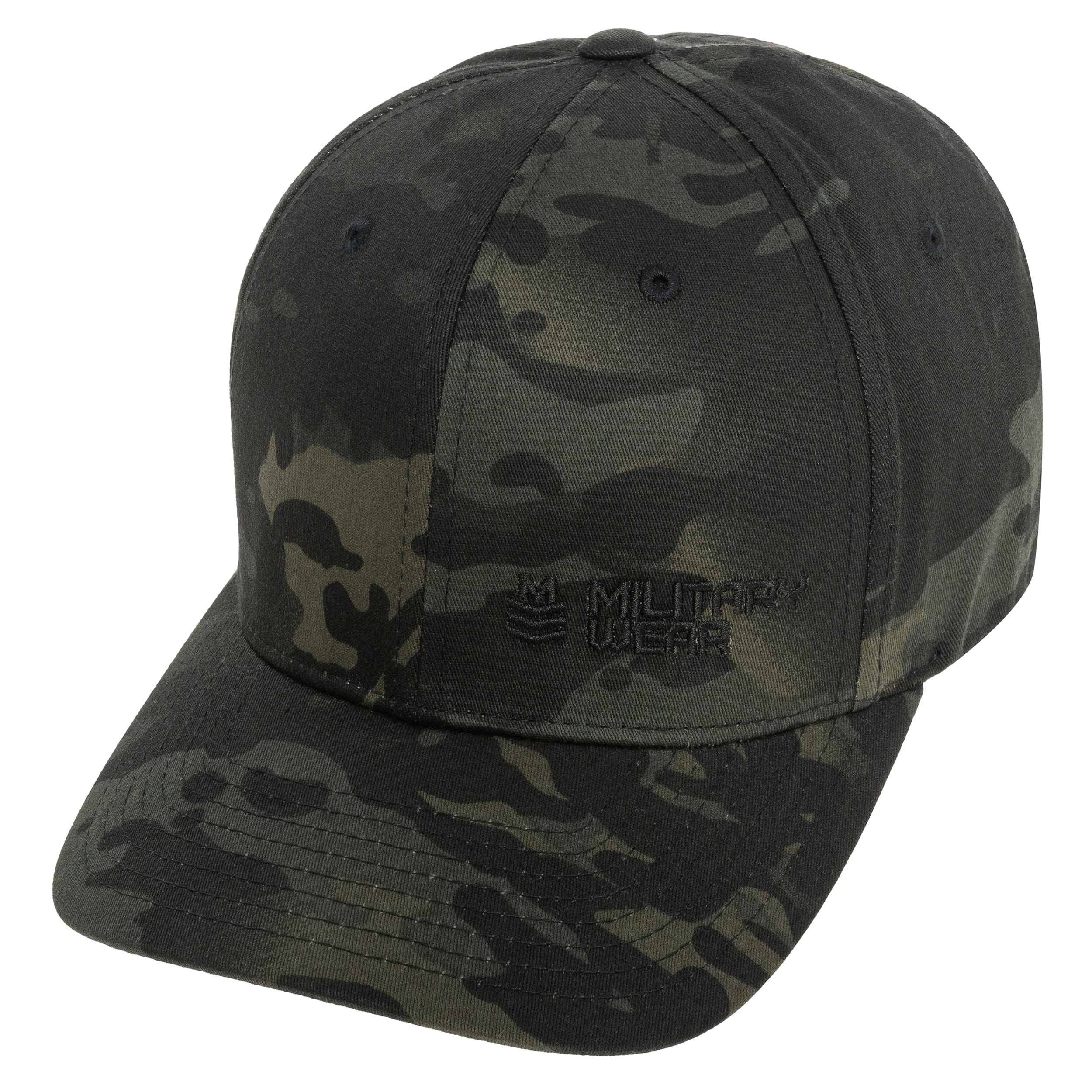 Military Wear Baseball Cap - MultiCam Black