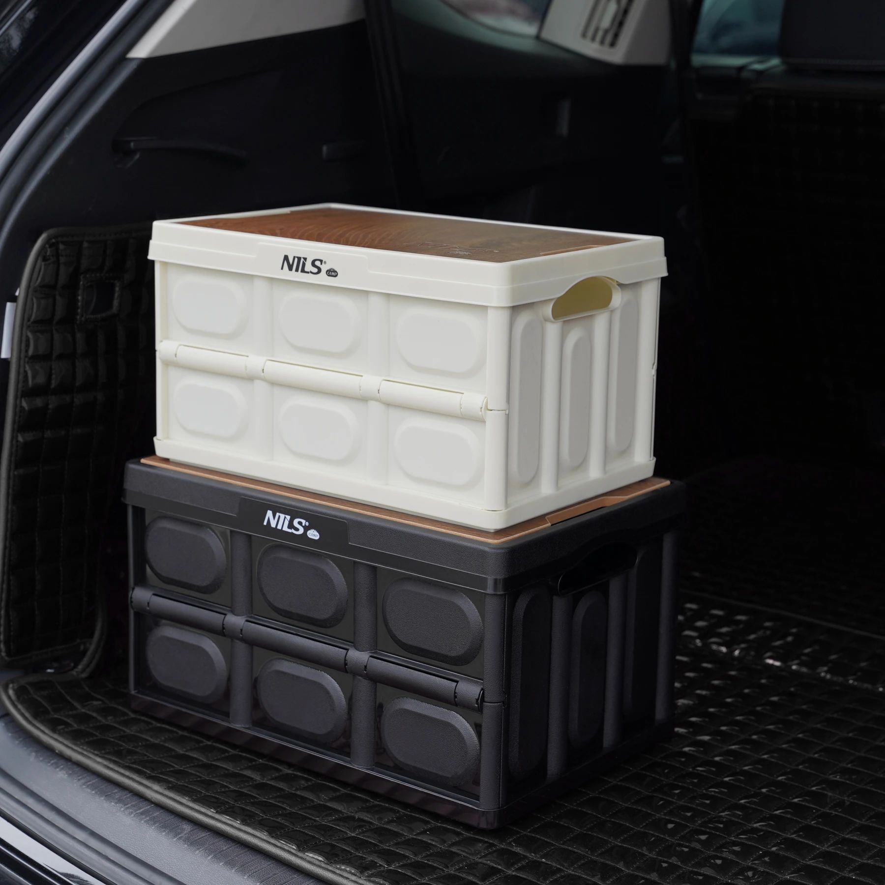 Nils Camp NCB4007 Transport Crate with Wooden Top 9 l