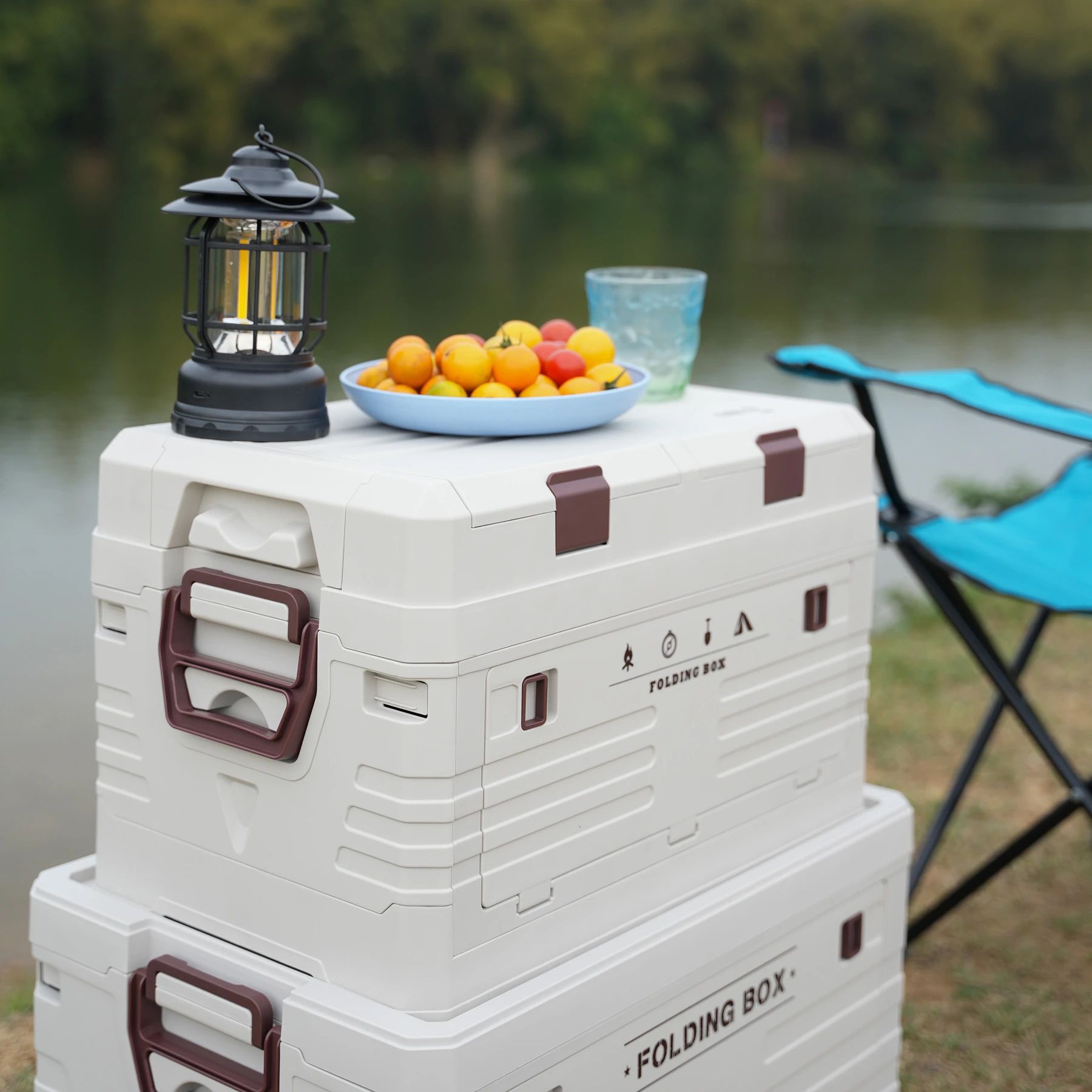 Nils Camp NCB4003 Transport Box 50 l - White