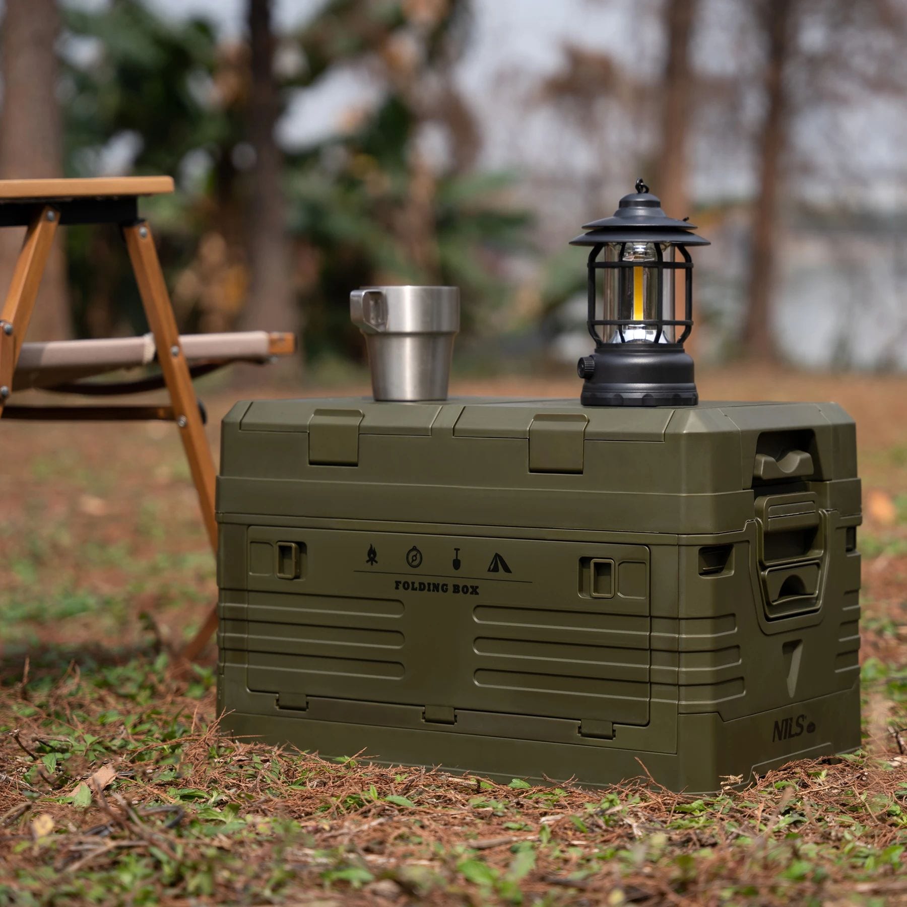 Nils Camp NCB4003 Transport Box 50 l - Green