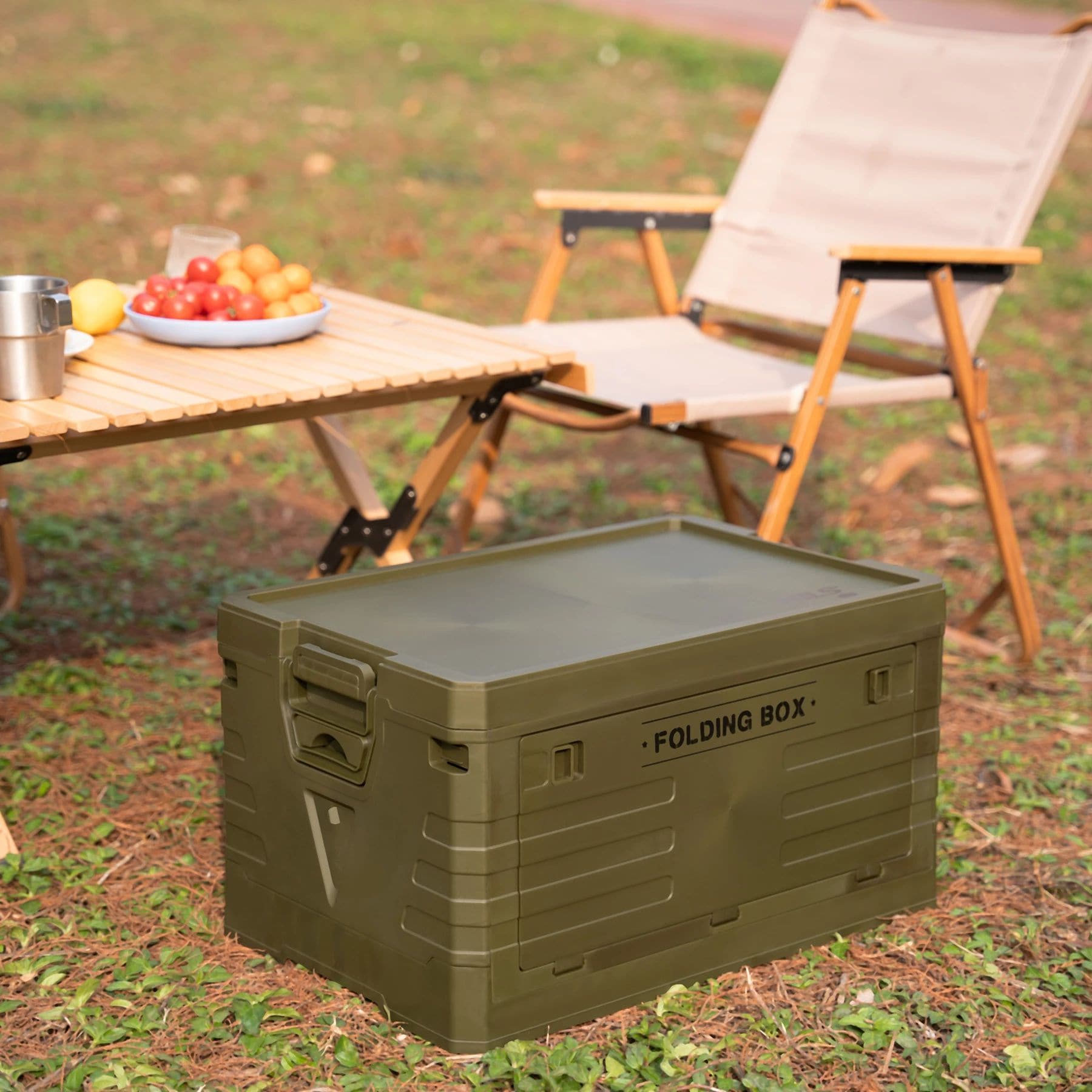 Nils Camp NCB4004 Transport Box 50 l - Green