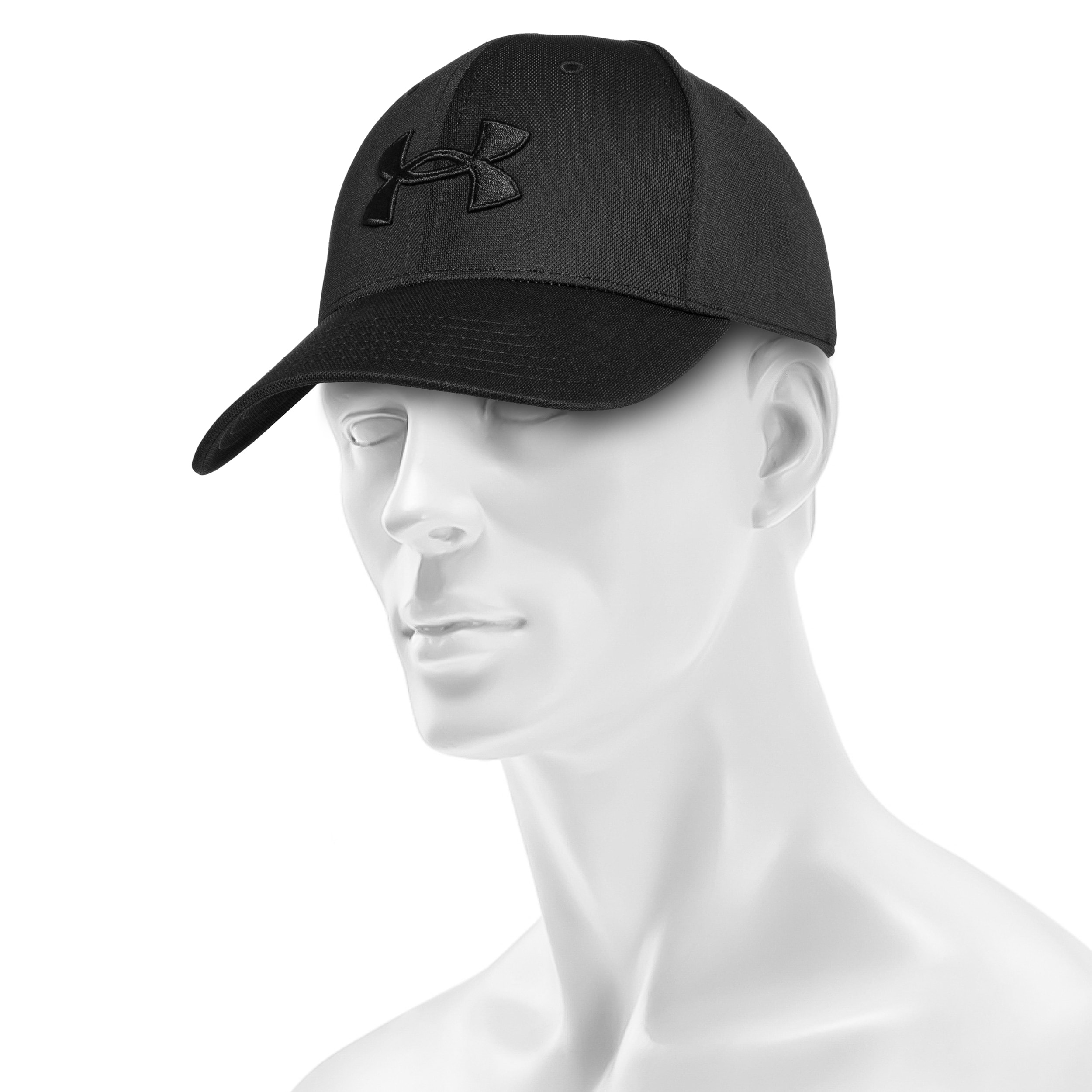 Under Armor Blitzing Baseball Cap - Black/Black