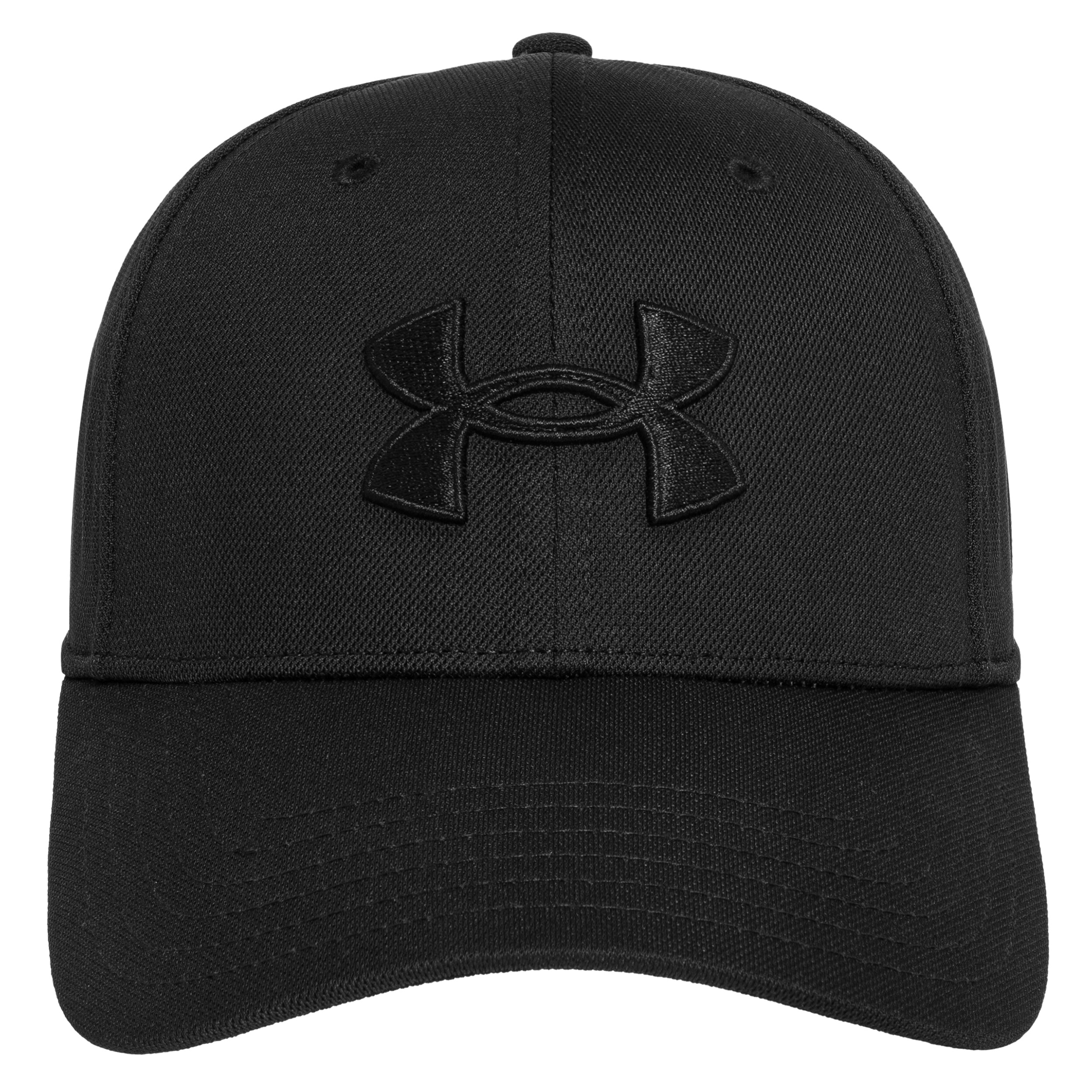 Under Armor Blitzing Baseball Cap - Black/Black