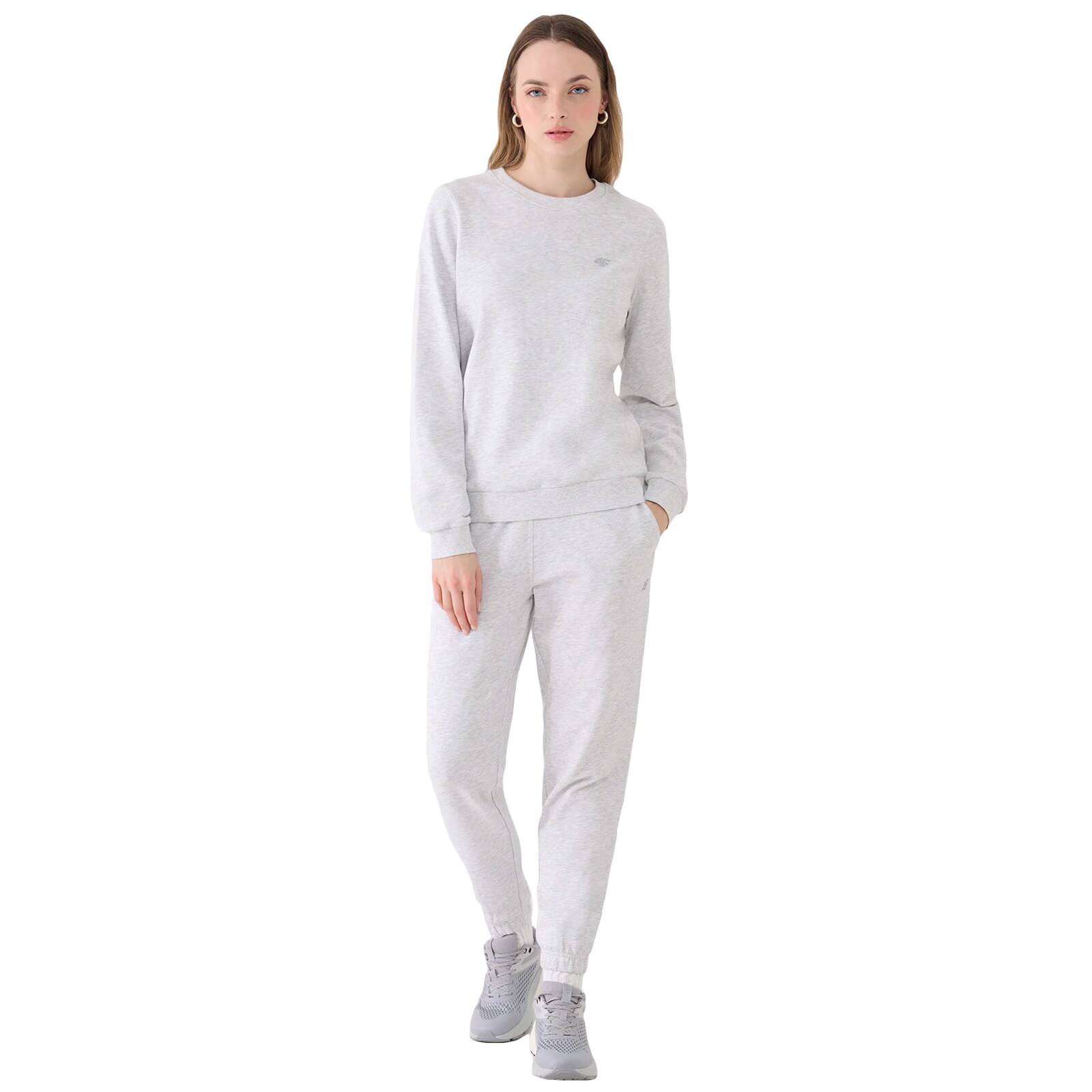 4F F1138 Women's Tracksuit Bottoms - Grey