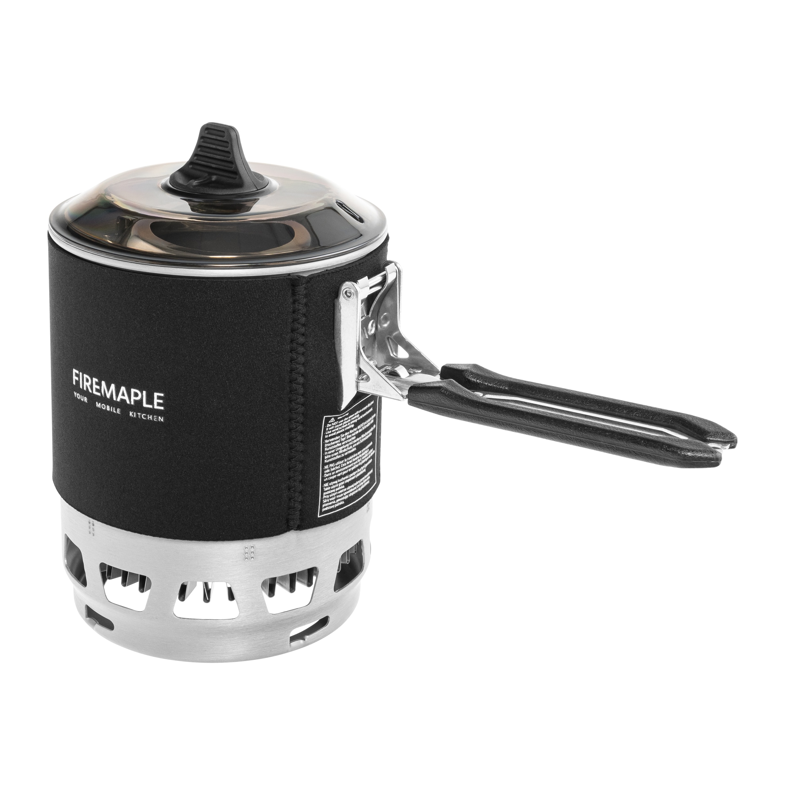 Fire Maple FMS-X3 Travel Stove with pot - Black