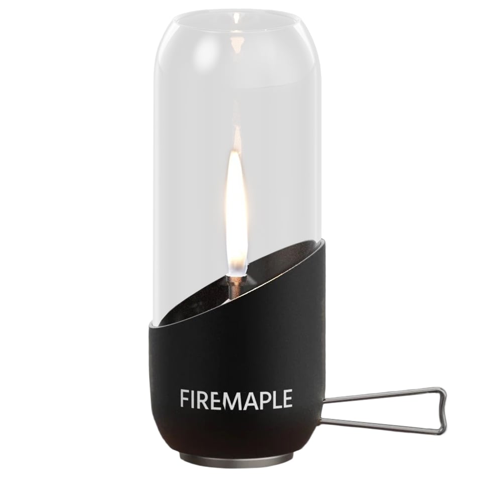 Fire Maple Orange Gas Lamp - Black