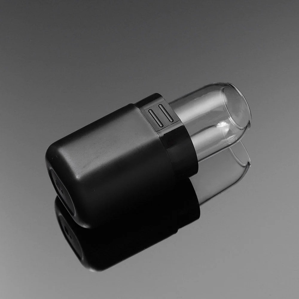 Fire Maple Orange Gas Lamp - Black