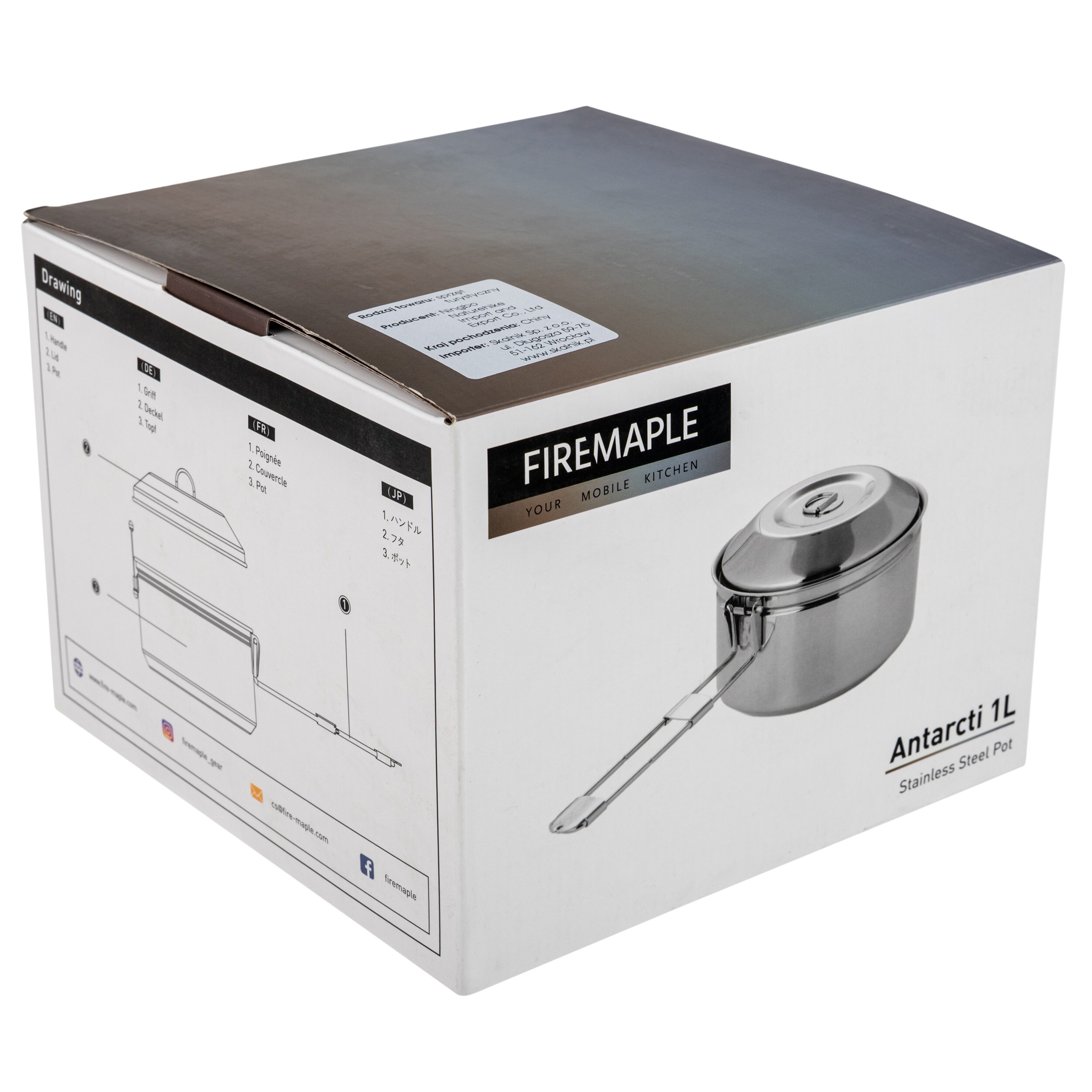 Fire Maple Antarcti Camping Pot 1 l