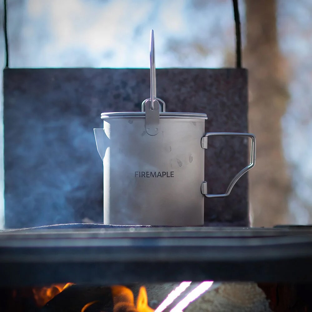 Maple Leaf Alti Titanium Camping Pot 0.9 l