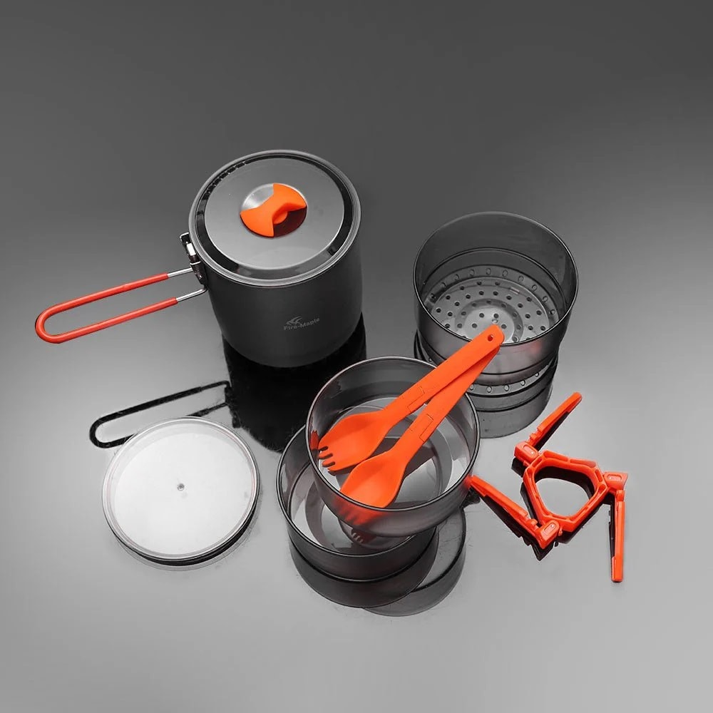 Fire Maple Island Travel Dish Set