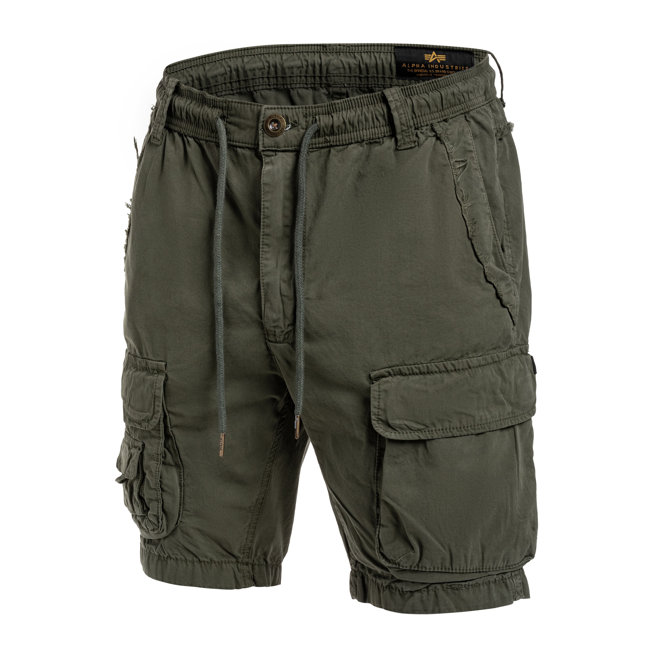Alpha Industries Aloha Safari Shorts - Dark Olive