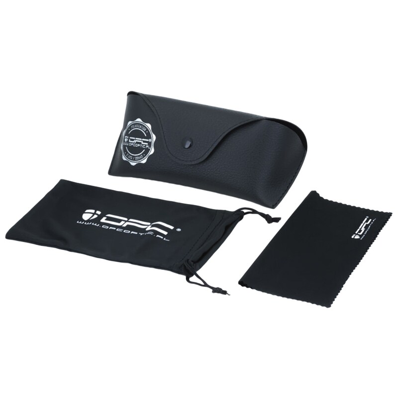 OPC Lifestyle J-Bay Polarised Sunglasses Matt Black Smoke Revo