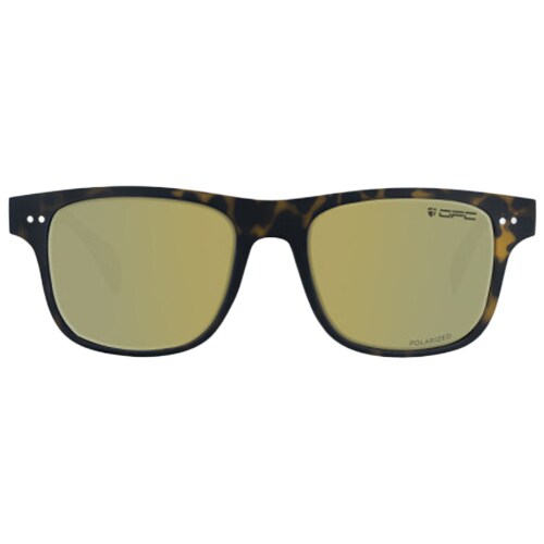 OPC Lifestyle J-Bay Polarised Sunglasses Matt Demi Gold Revo