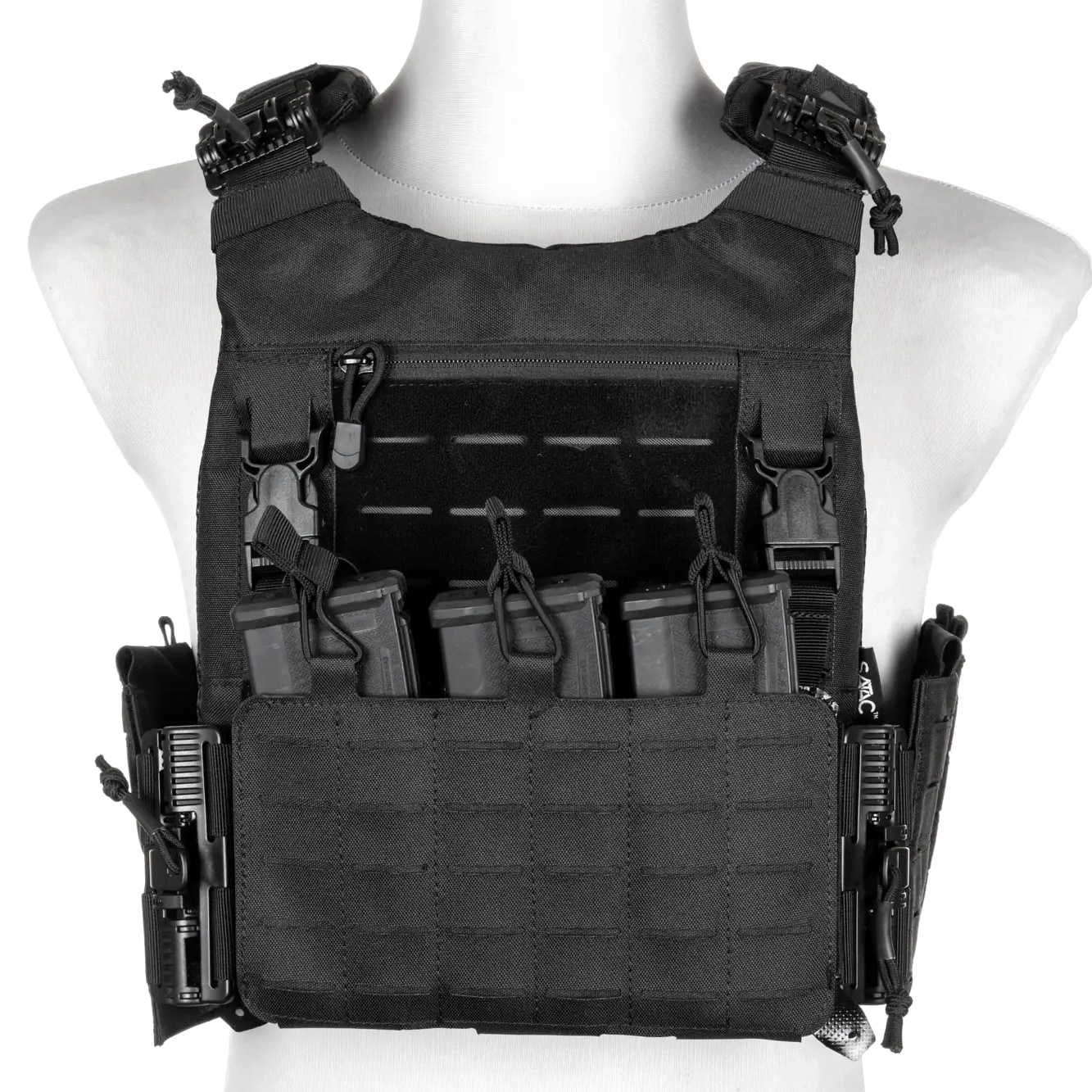 Specna Arms QR Tactical Plate Carrier Tactical Vest - Black