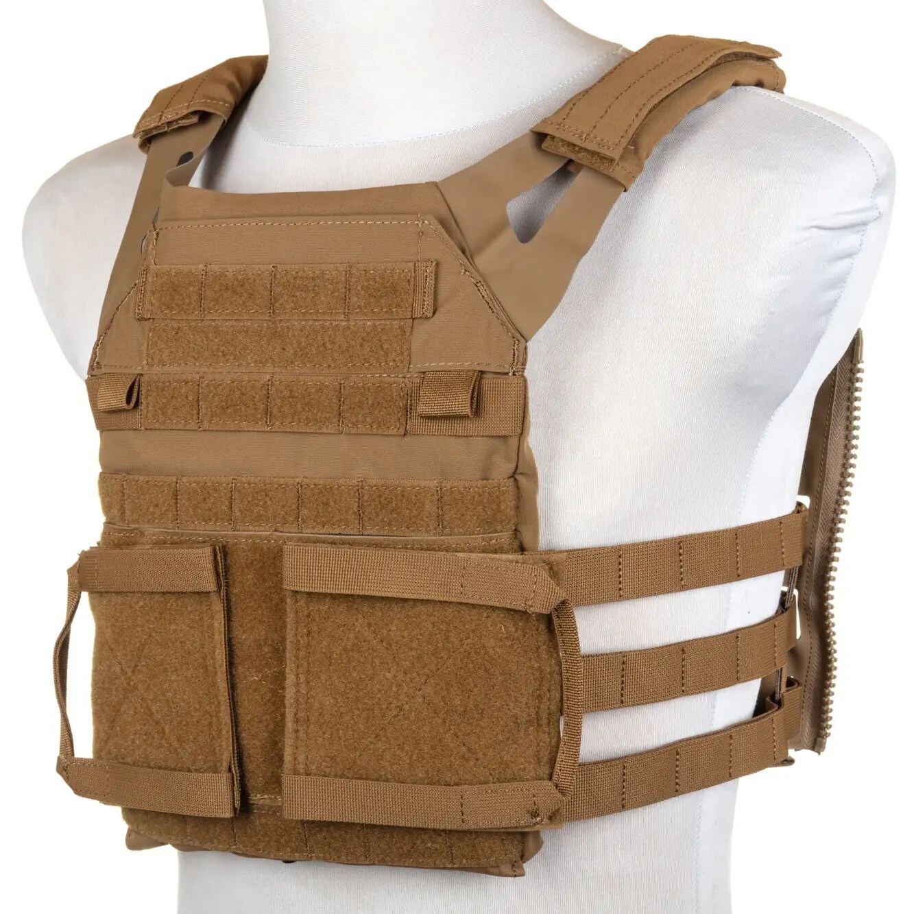 Primal Gear Rush 2.0 Plate Carrier Ariatel Upgraded Version Tactical Vest - Coyote Brown