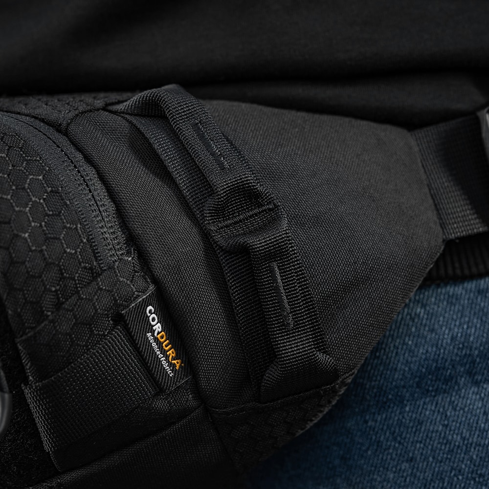 M-Tac Tactical Waist Bag Hex - Black