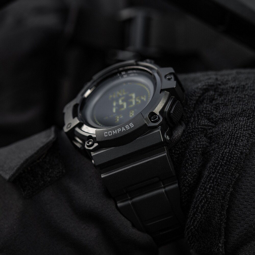 M-Tac Tactical Watch with Compass 2233 - Black