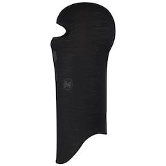 Buff Merino Wool Balaclava - Solid Black