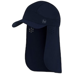 Buff Safety Pack Bimini Cap with neck protection - Solid Navy