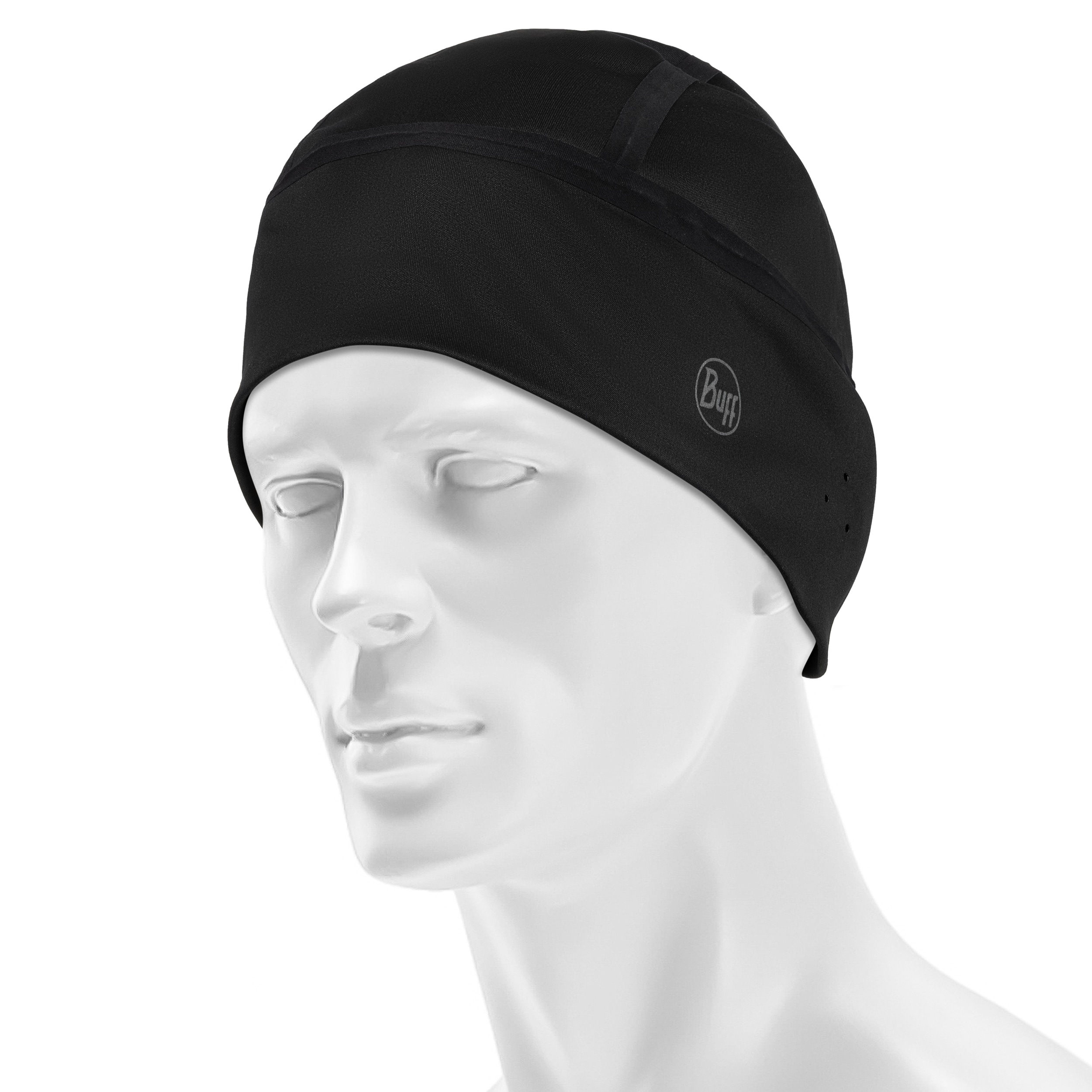 Buff Safety Windproof Beanie - Solid Black