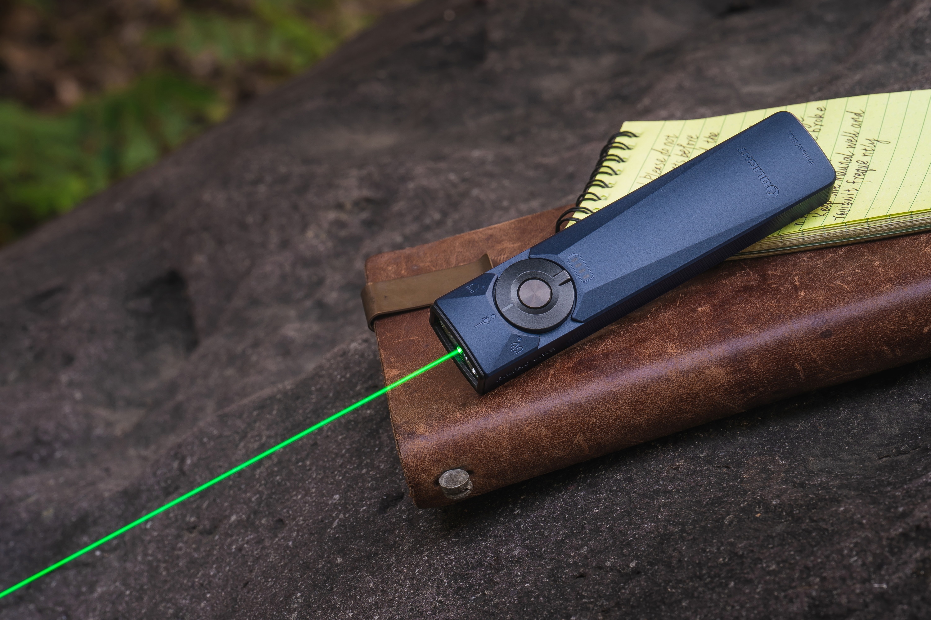 Olight Arkfeld Ultra UV Cool White Navy Blue Torch with Laser Pointer - 1400 lumens