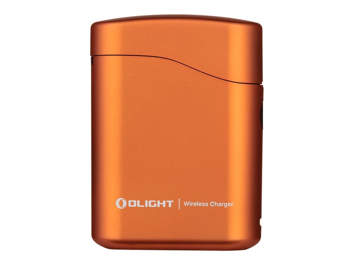 Olight Baton 4 Premium Edition Torch with Wireless Charging Case Orange - 1300 lumens
