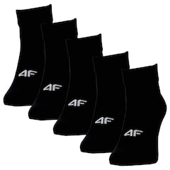 4F M480 Black Socks - 5 pairs
