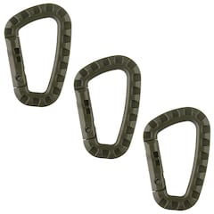 M-Tac Olive Carabiner - 3 pcs.