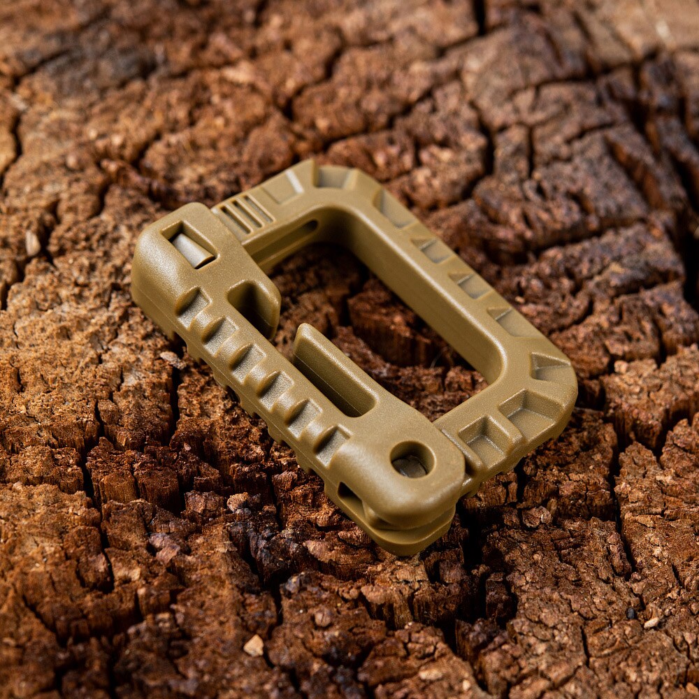 M-Tac D-ring Carabiner Coyote Brown - 3 pcs.