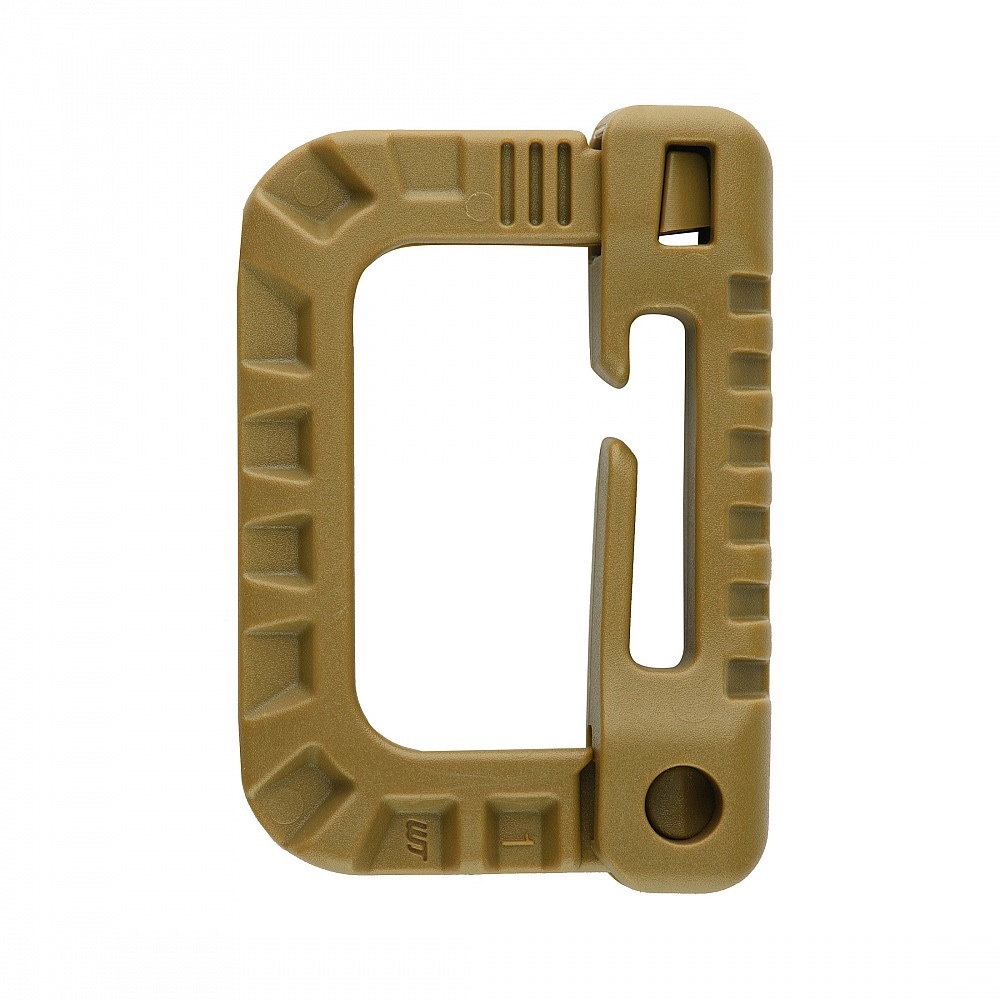 M-Tac D-ring Carabiner Coyote Brown - 3 pcs.