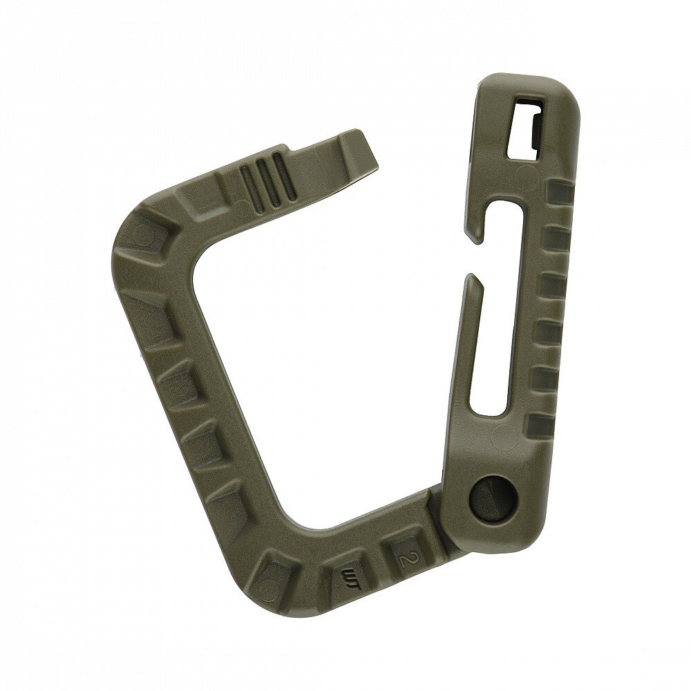 M-Tac D-ring Carabiner OD Green - 3 pcs.