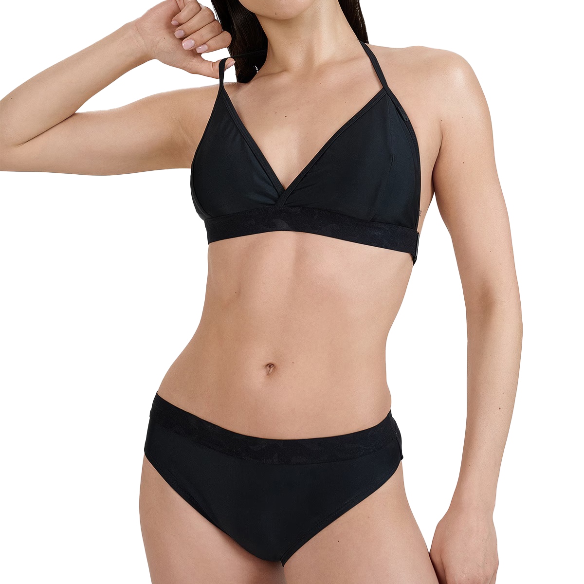 4F F071 Women's Swimsuit - Top - Deep Black